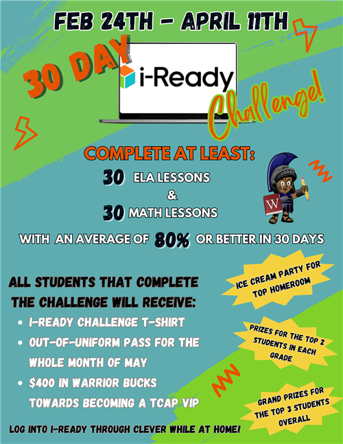 I-Ready Challenge